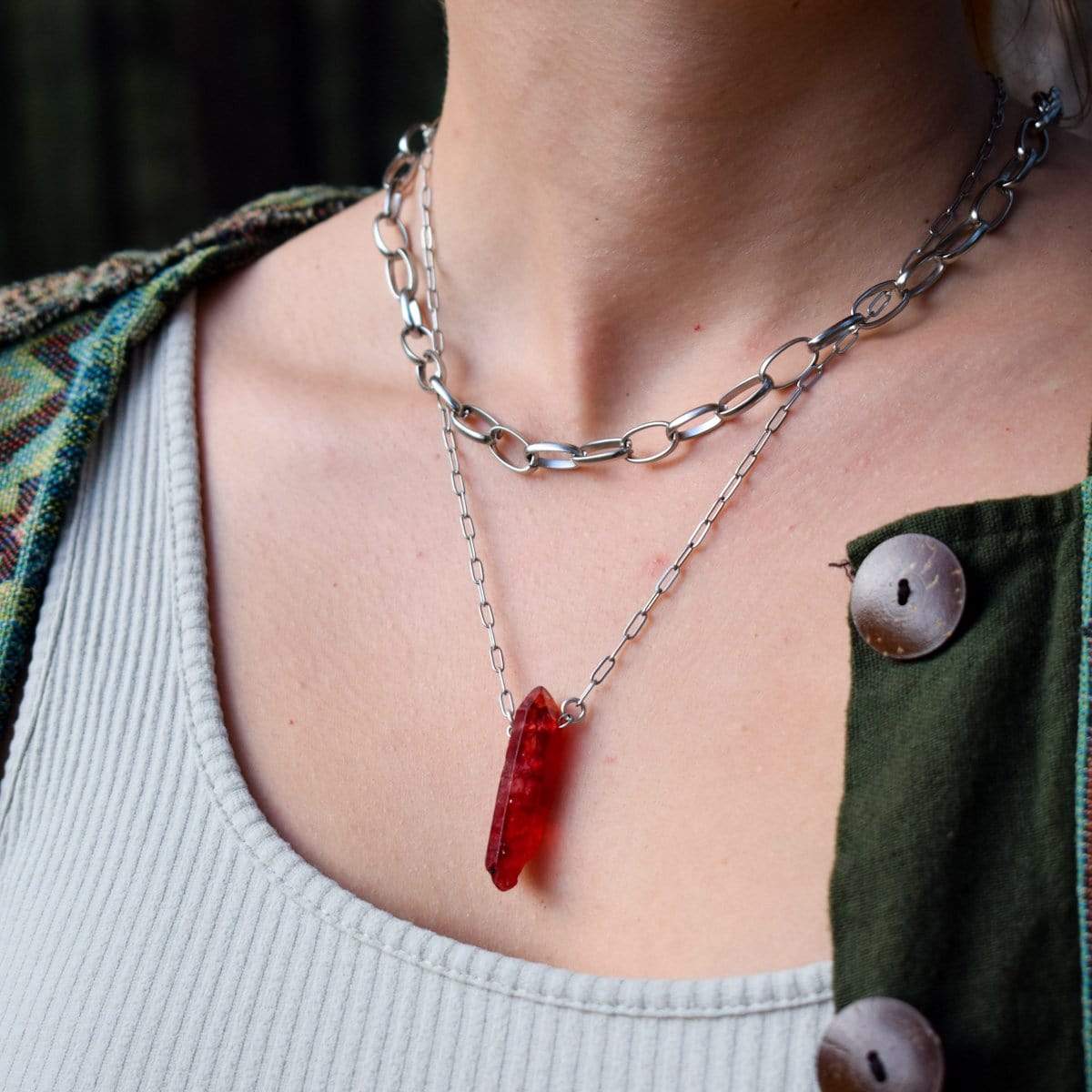 ethnic necklace Simplicity Necklace