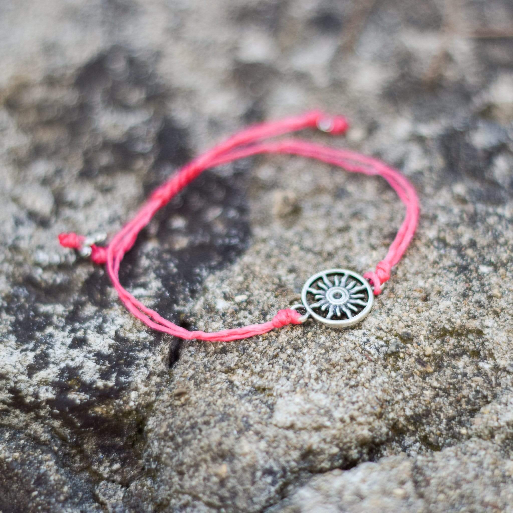 Macrame bracelet Apple Blossom Sun Bracelet