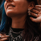 Earrings Ritual Of Three Earrings