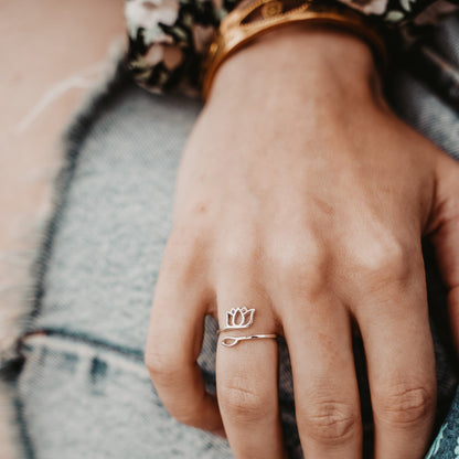 Flower of Lotus Ring