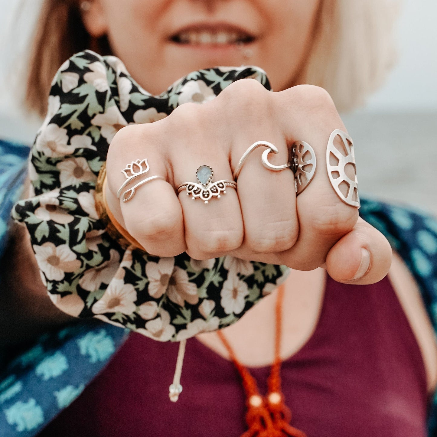 Flower of Lotus Ring