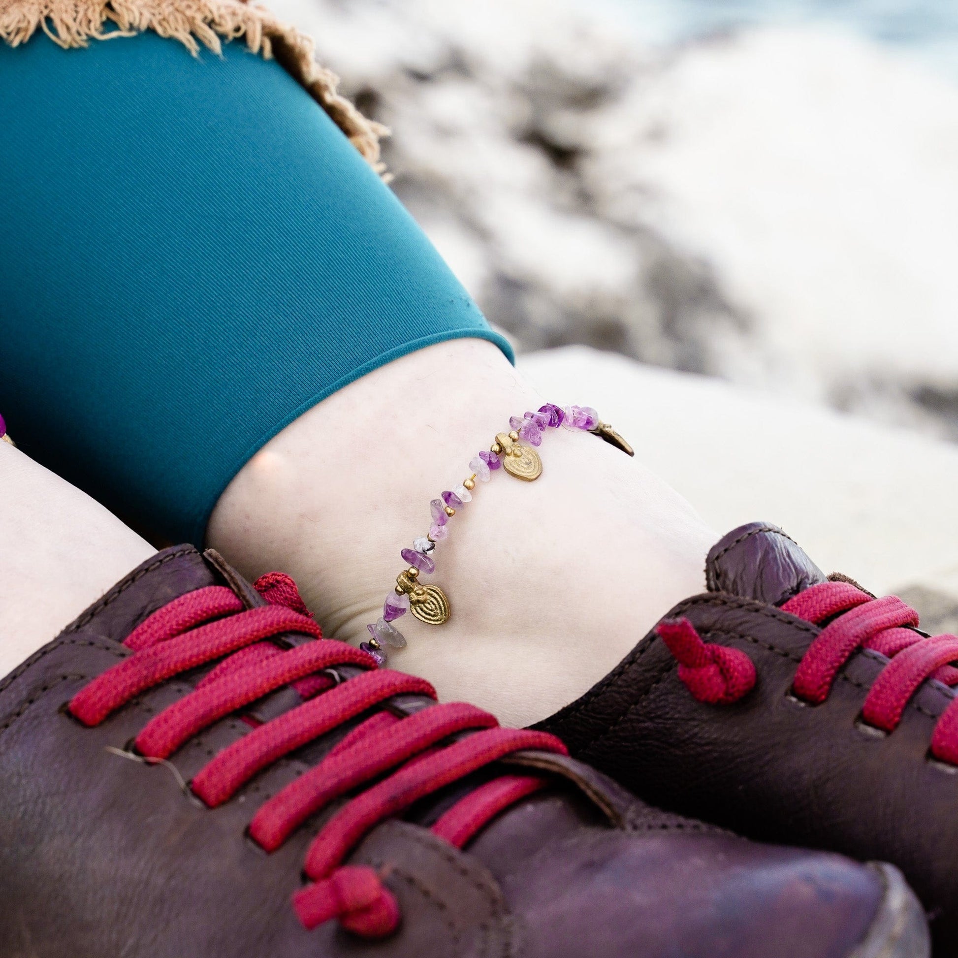 Lilac Anklet