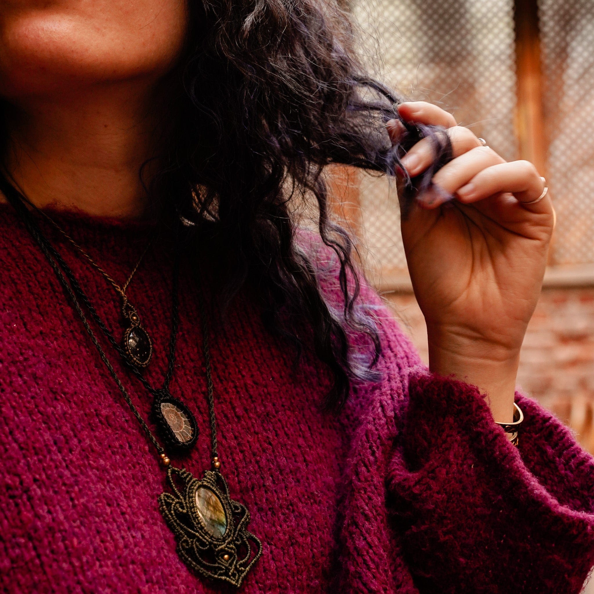 Necklaces Ammonite Pendant