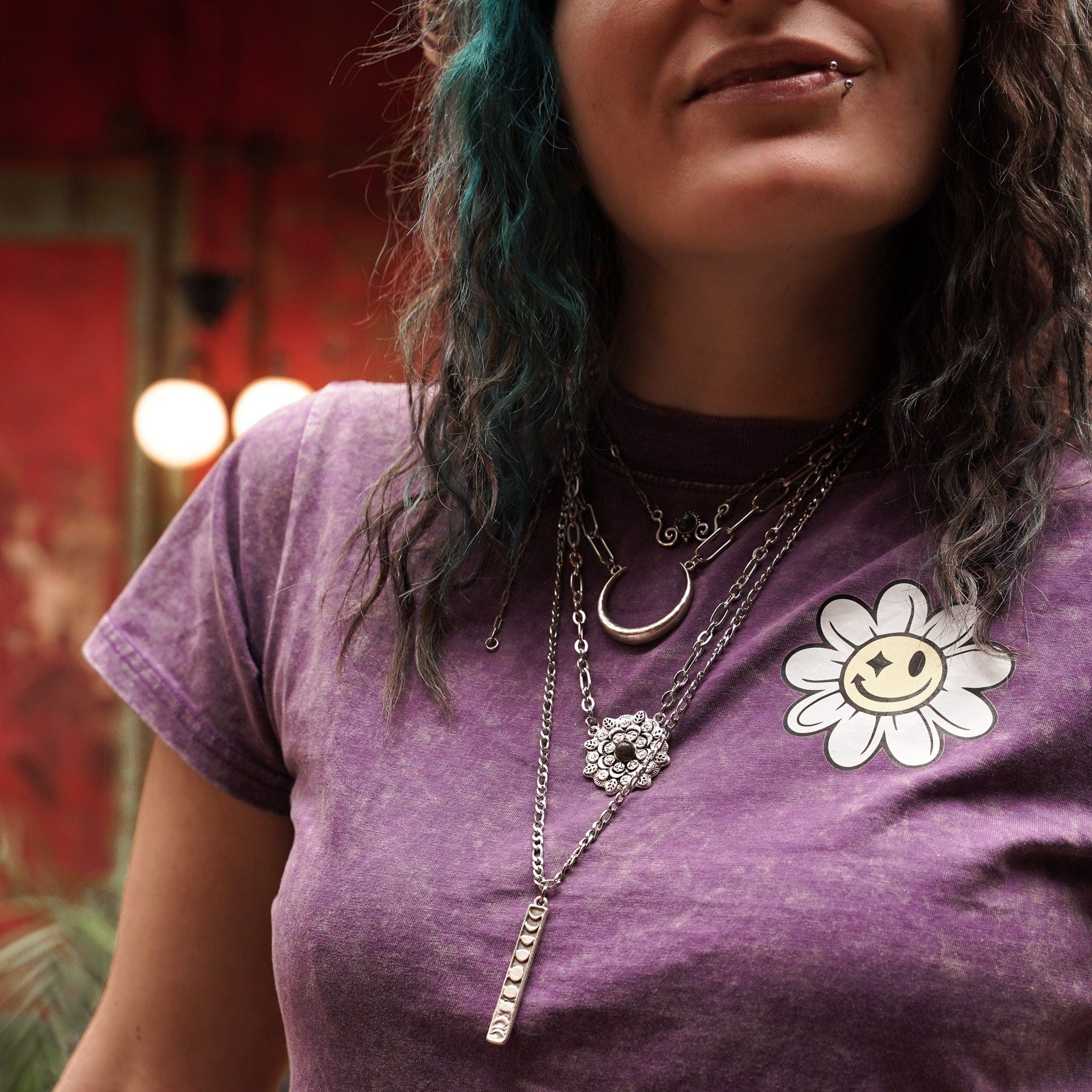 Necklaces Fleur De Lune Necklace