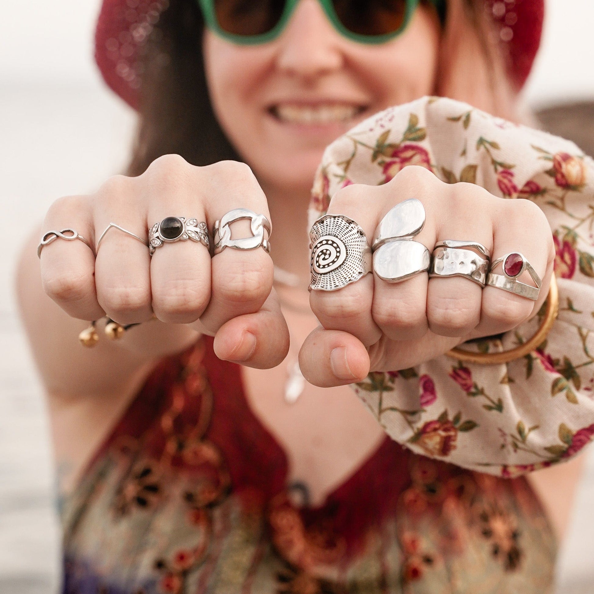 Rings Hammered Heritage Ring