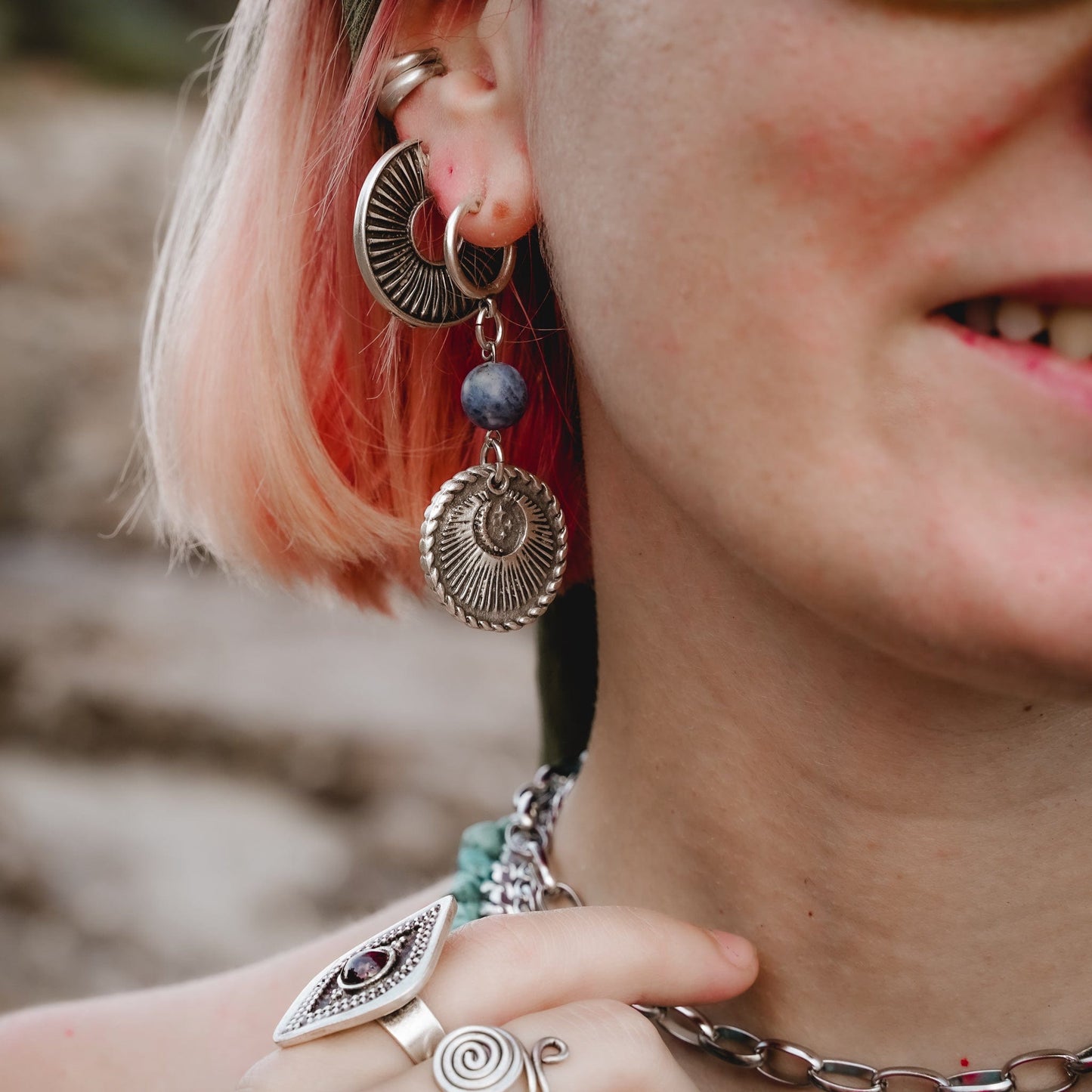 Atlantic Ocean Earrings