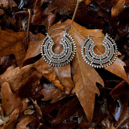 Ethnic earrings Crescent Earrings